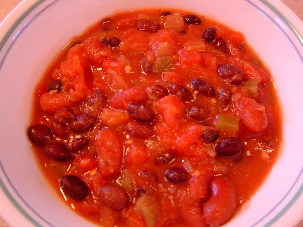15 Minute Vegetarian Chili