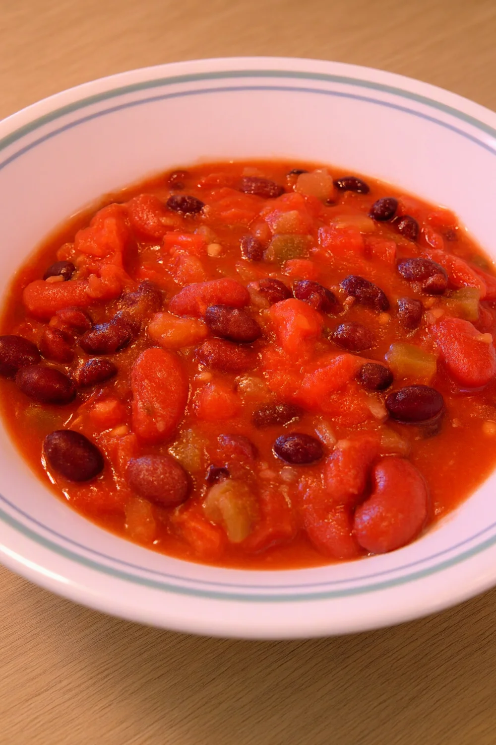 15 Minute Vegetarian Chili — Beans recipe