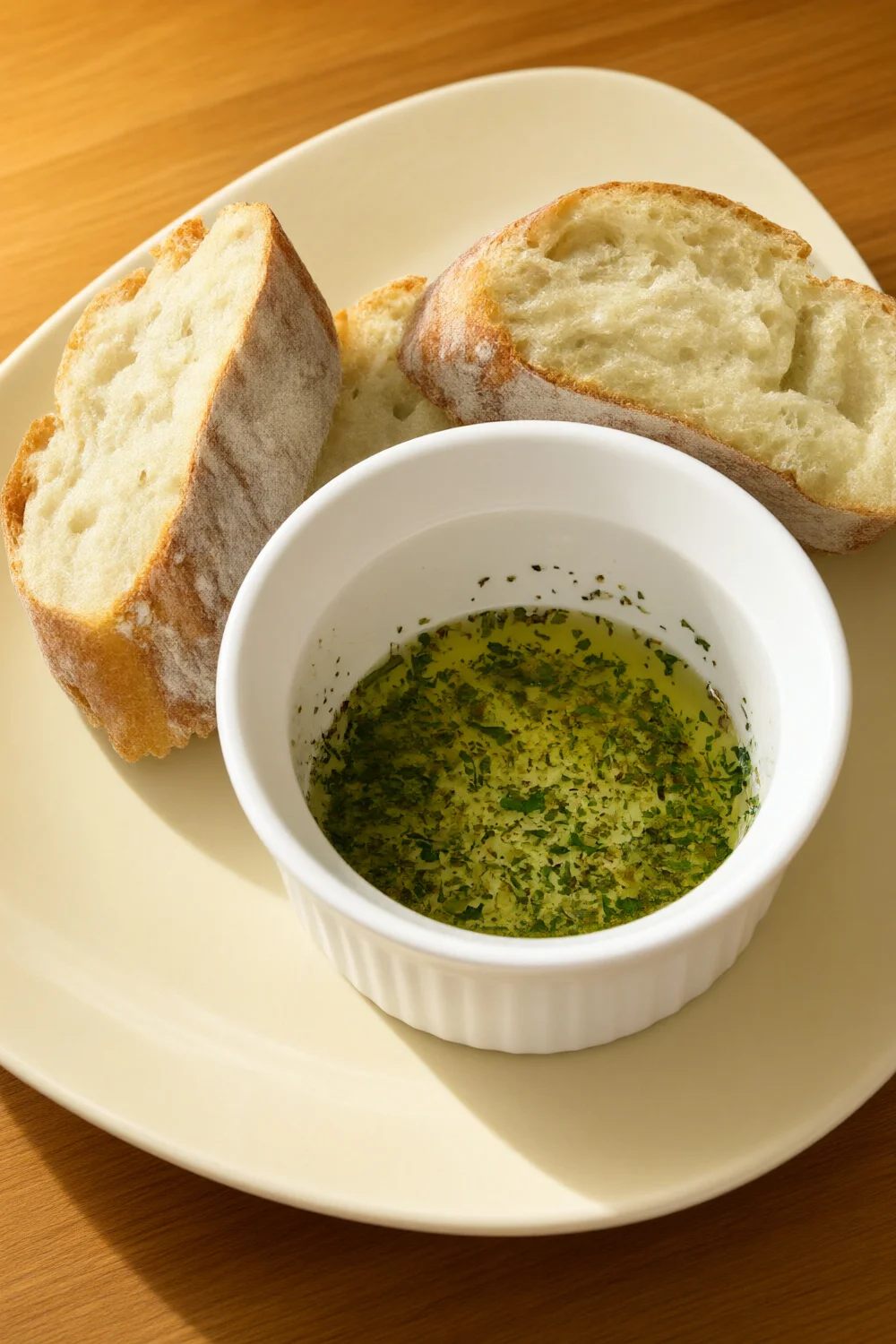 2-Second Italian Bread Olive Oil Dip — European recipe