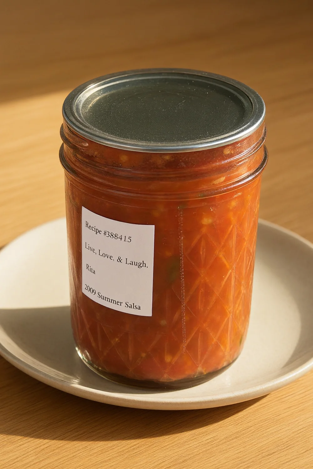 2009 Summer Salsa — Sauces recipe