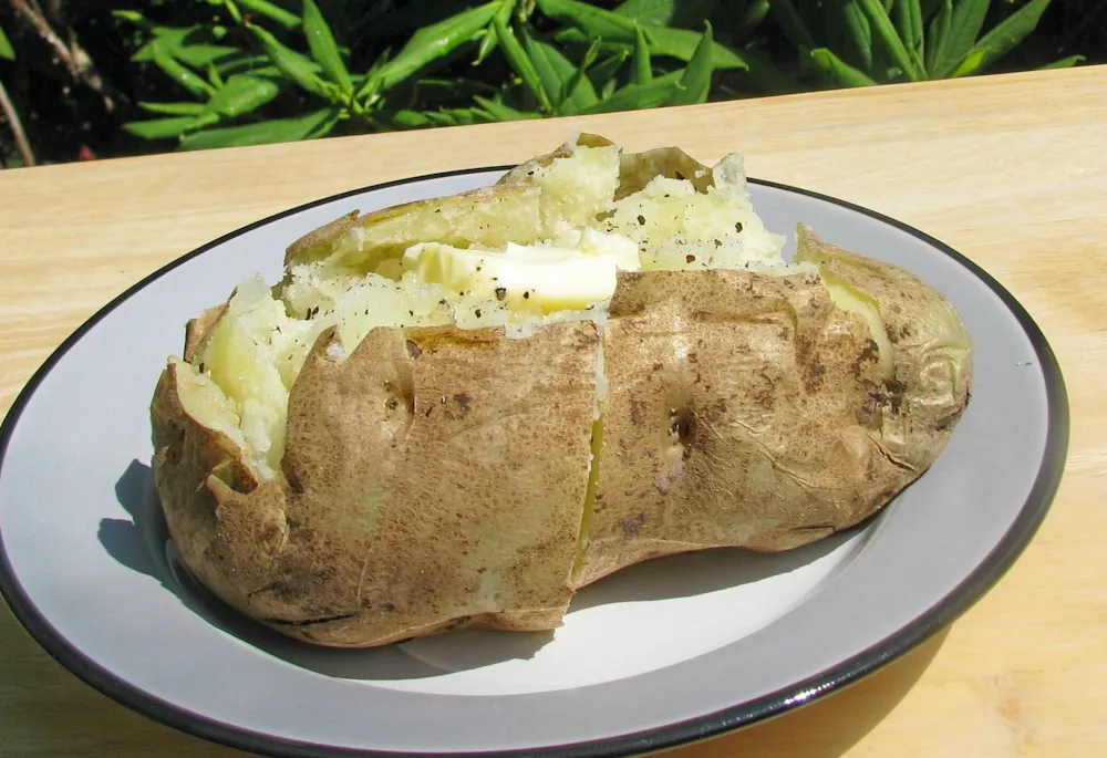 30 Minute Baked Potato