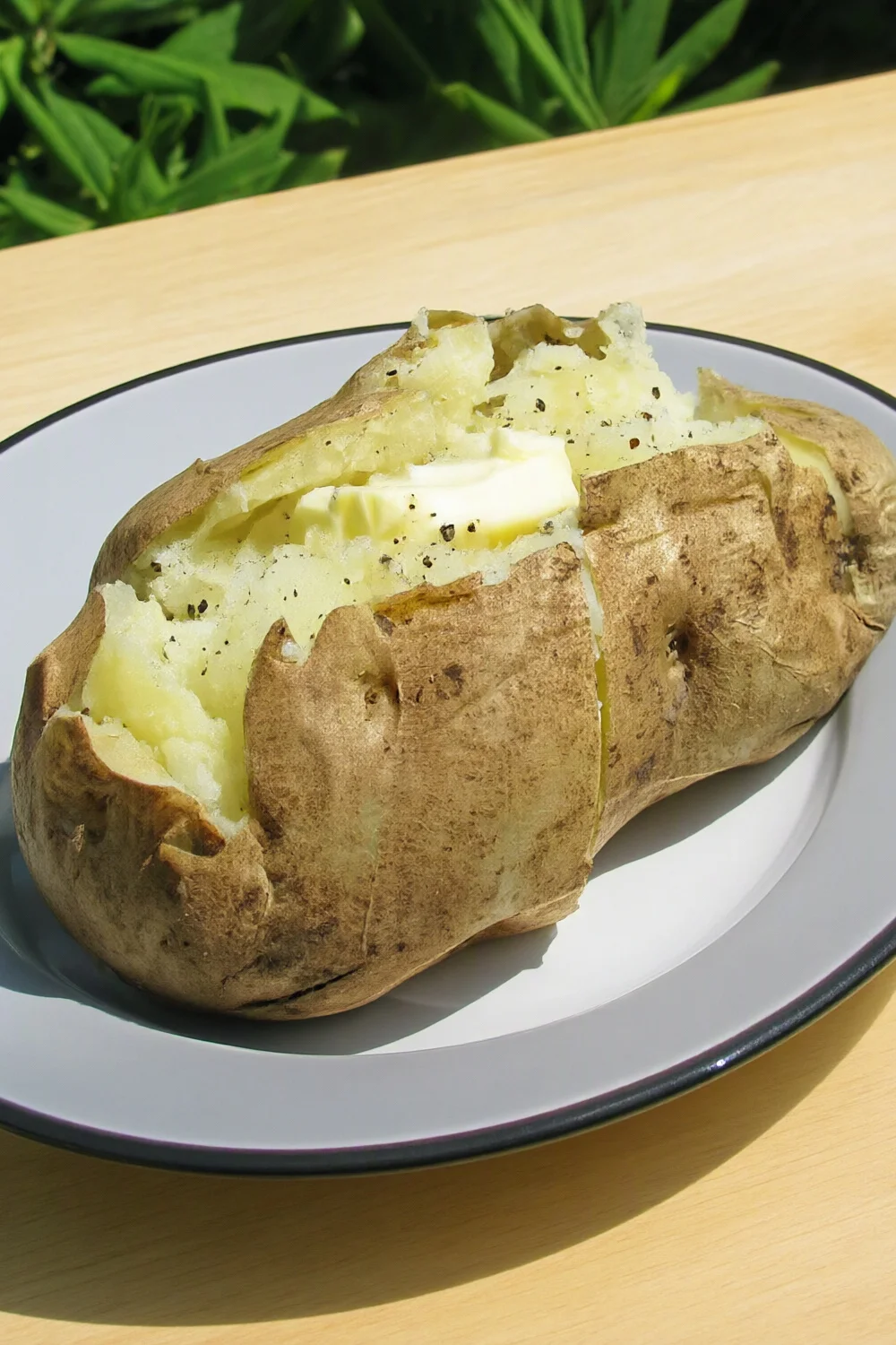 30 Minute Baked Potato — a vegan Lunch/Snacks recipe
