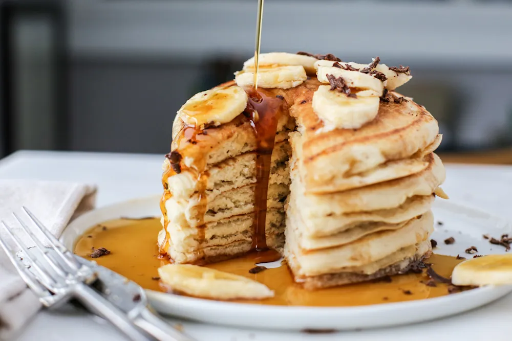 5 Minute Vegan Pancakes