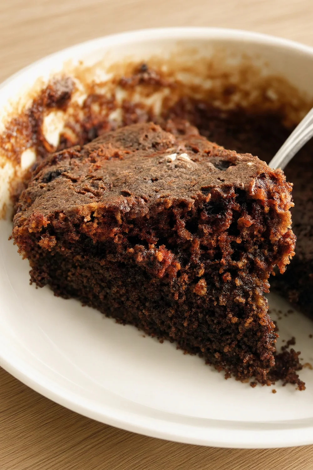 5-Minute Wacky Vegan Microwave Chocolate Cake for One — a vegan Dessert recipe