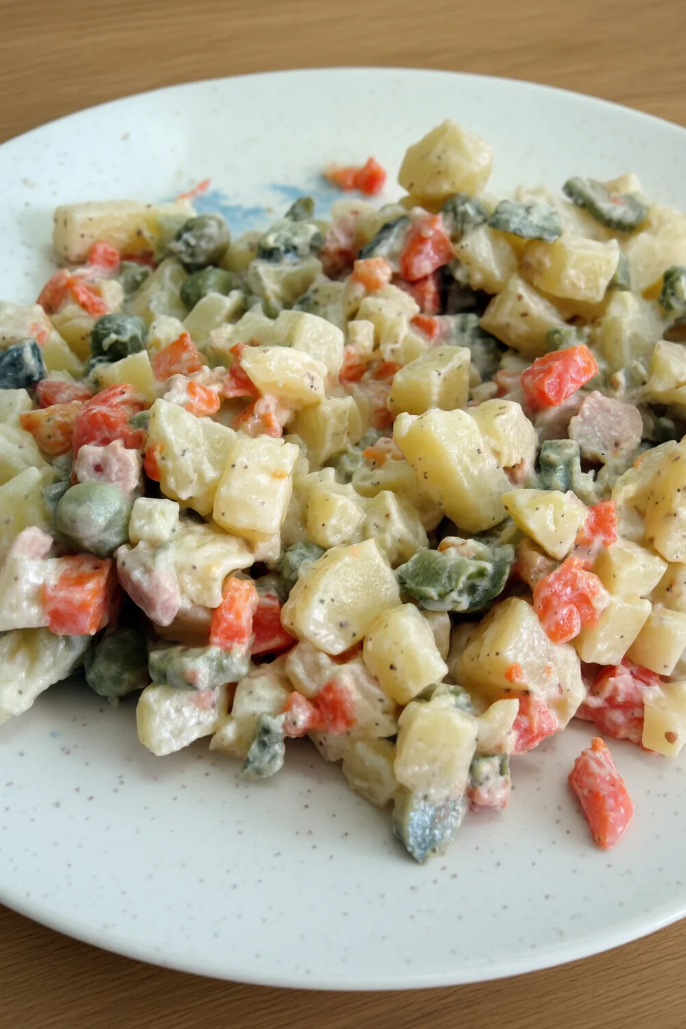 A La Rousse Salad (Romanian) — Potato recipe