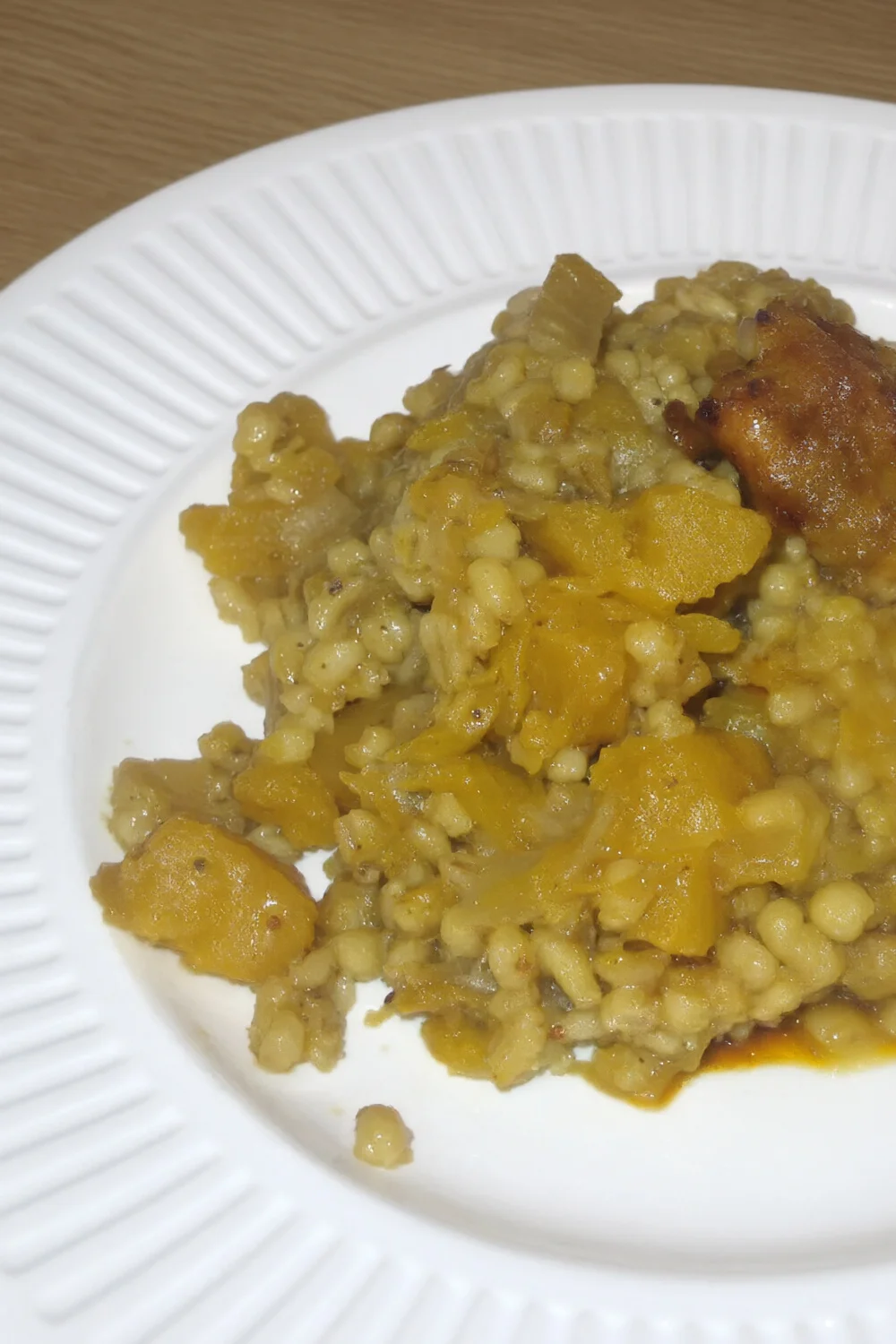 African Pearl Barley Pumpkin Pot — One Dish Meal recipe