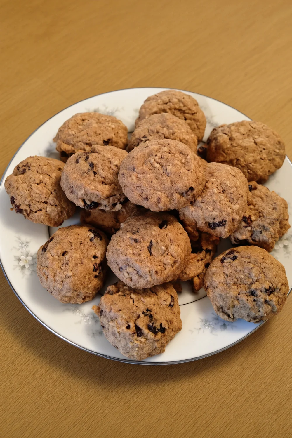 Agave Oatmeal Raisin Flax Cookies — Dessert recipe