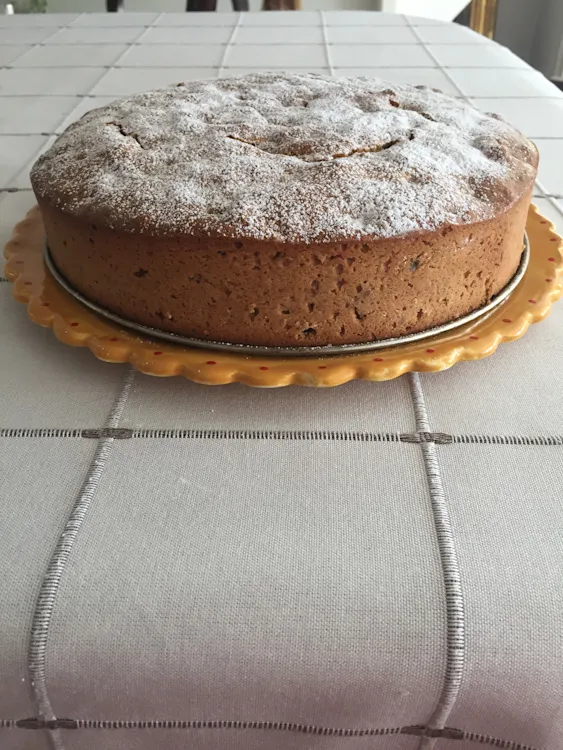 Agios Fanourios Cake - Fanouropita (Spiced Raisin Cake No Eggs)
