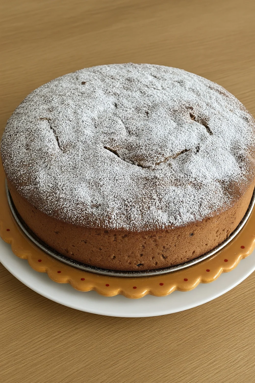 Agios Fanourios Cake - Fanouropita (Spiced Raisin Cake No Eggs) — Dessert recipe
