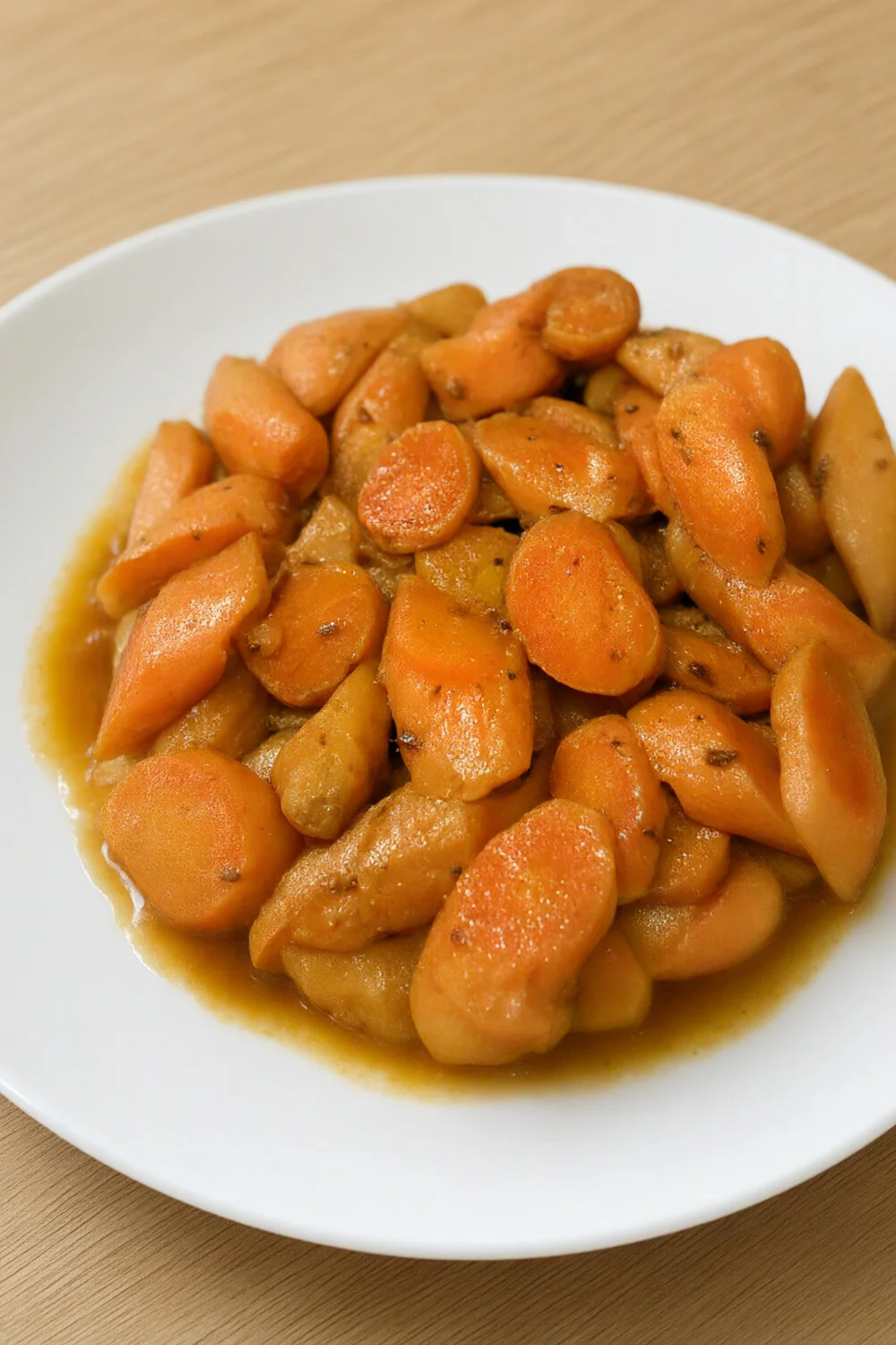 Algerian ' Zrodiya Mcharmla' - Carrots With Vinegar — a vegan Vegetable recipe
