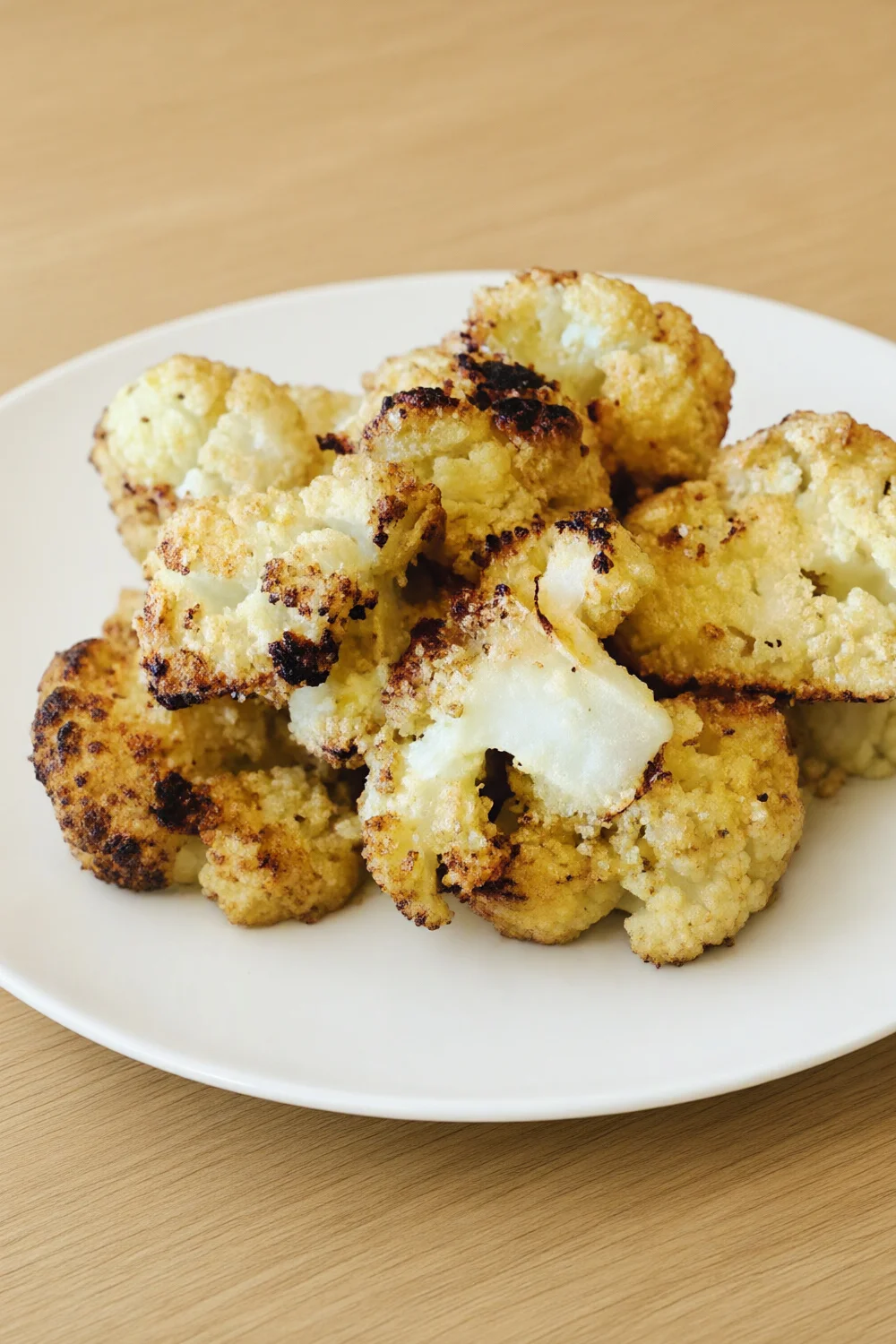 Almond Roasted Cauliflower — a vegan Cauliflower recipe