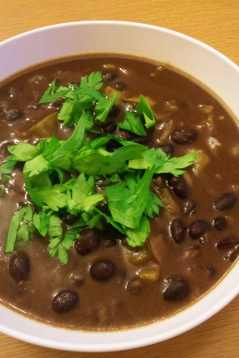 Almost Instant Black Bean Chili — Black Beans recipe