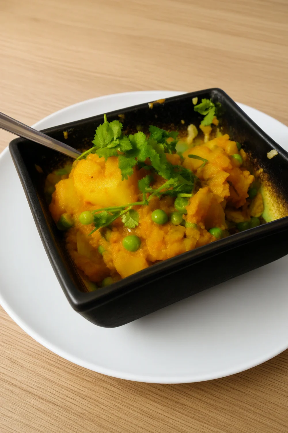 Aloo Matar — Potato recipe