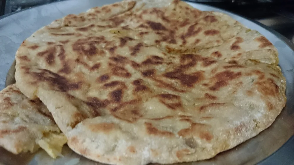 Alu Paratha - Mashed Potato Stuffed Bread