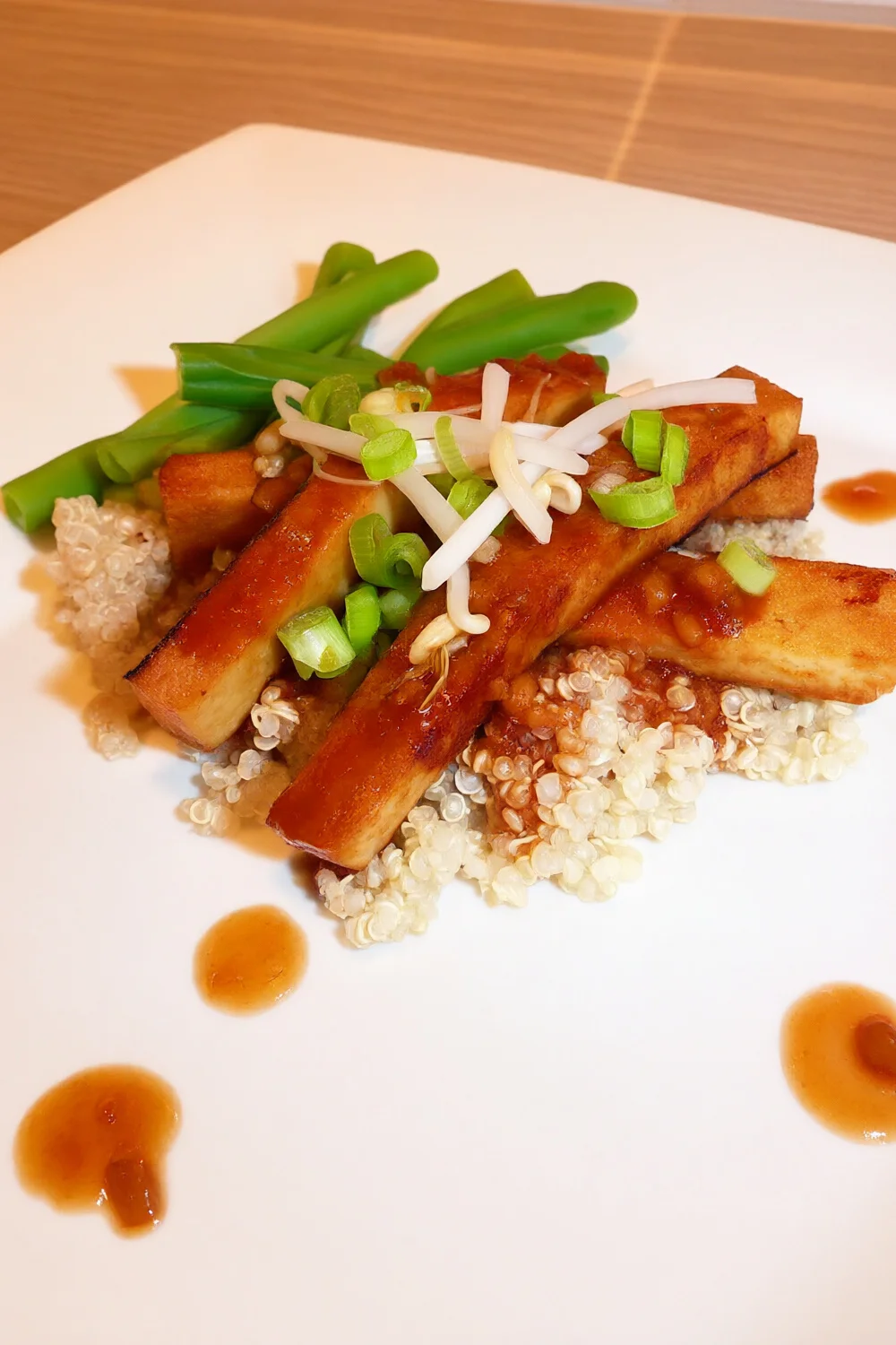 Amber's Japan-Style Tofu Meal — a vegan One Dish Meal recipe