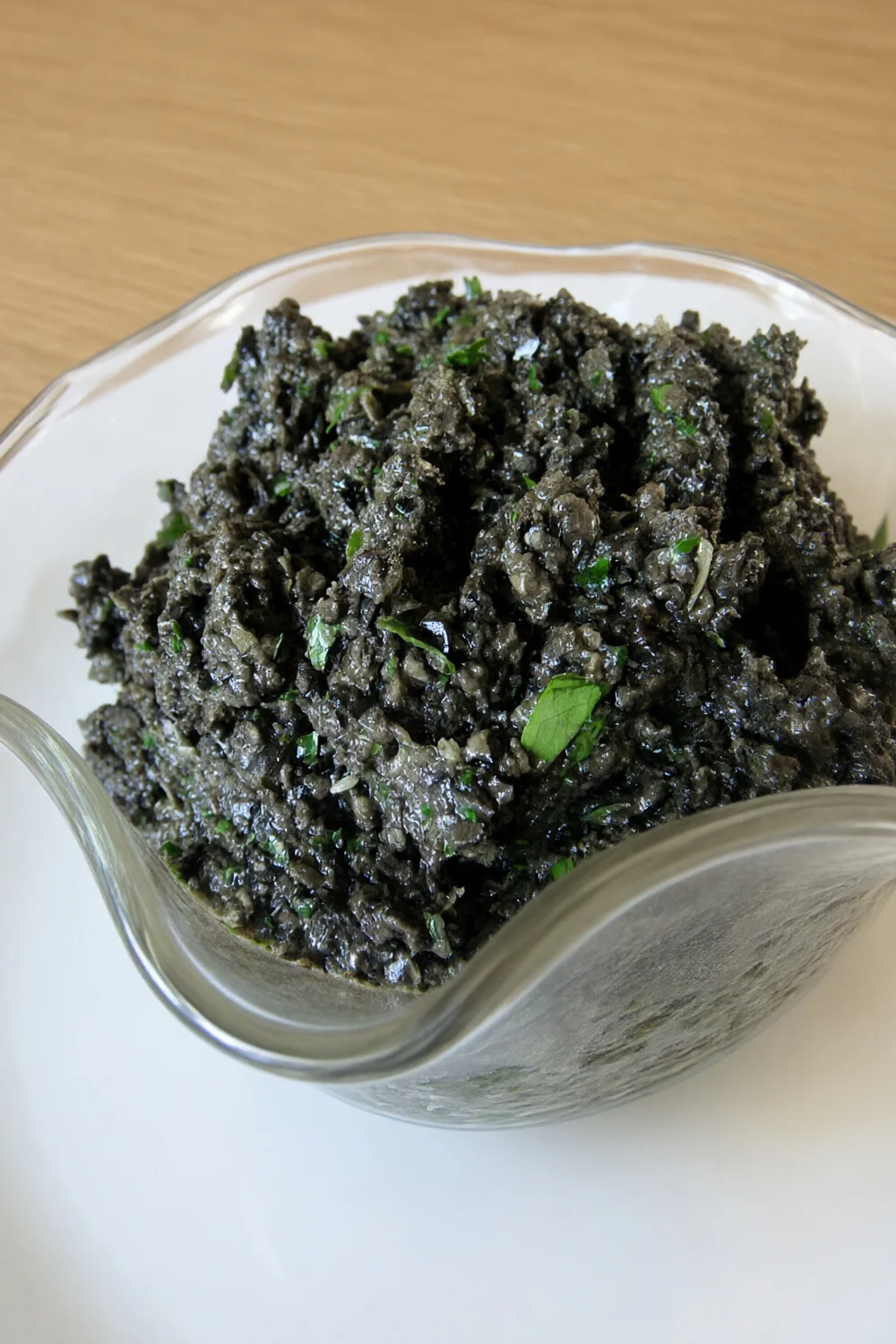 Anchovy Free Black Olive Tapenade — European recipe