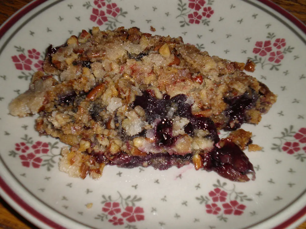 Apple Blueberry Crunch