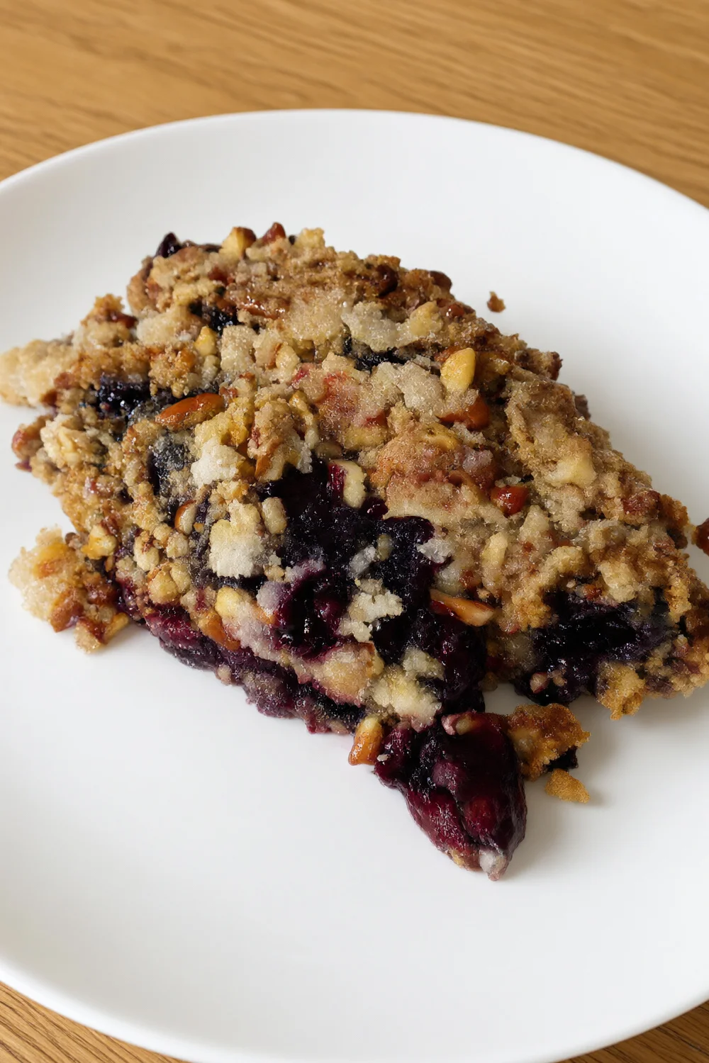 Apple Blueberry Crunch — Dessert recipe