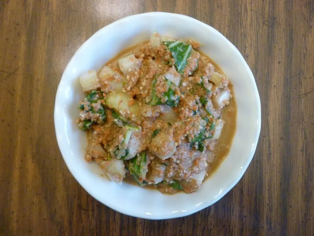 Apple Bok Choy Salad