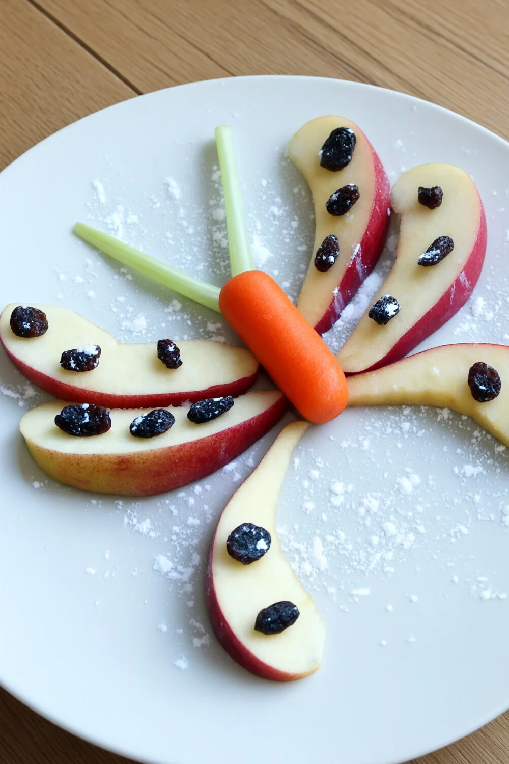 Apple Butterflies — a vegan Lunch/Snacks recipe