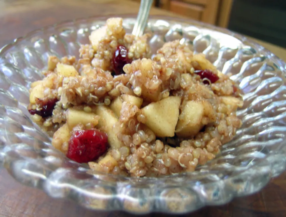 Apple Cinnamon Quinoa " Cereal"