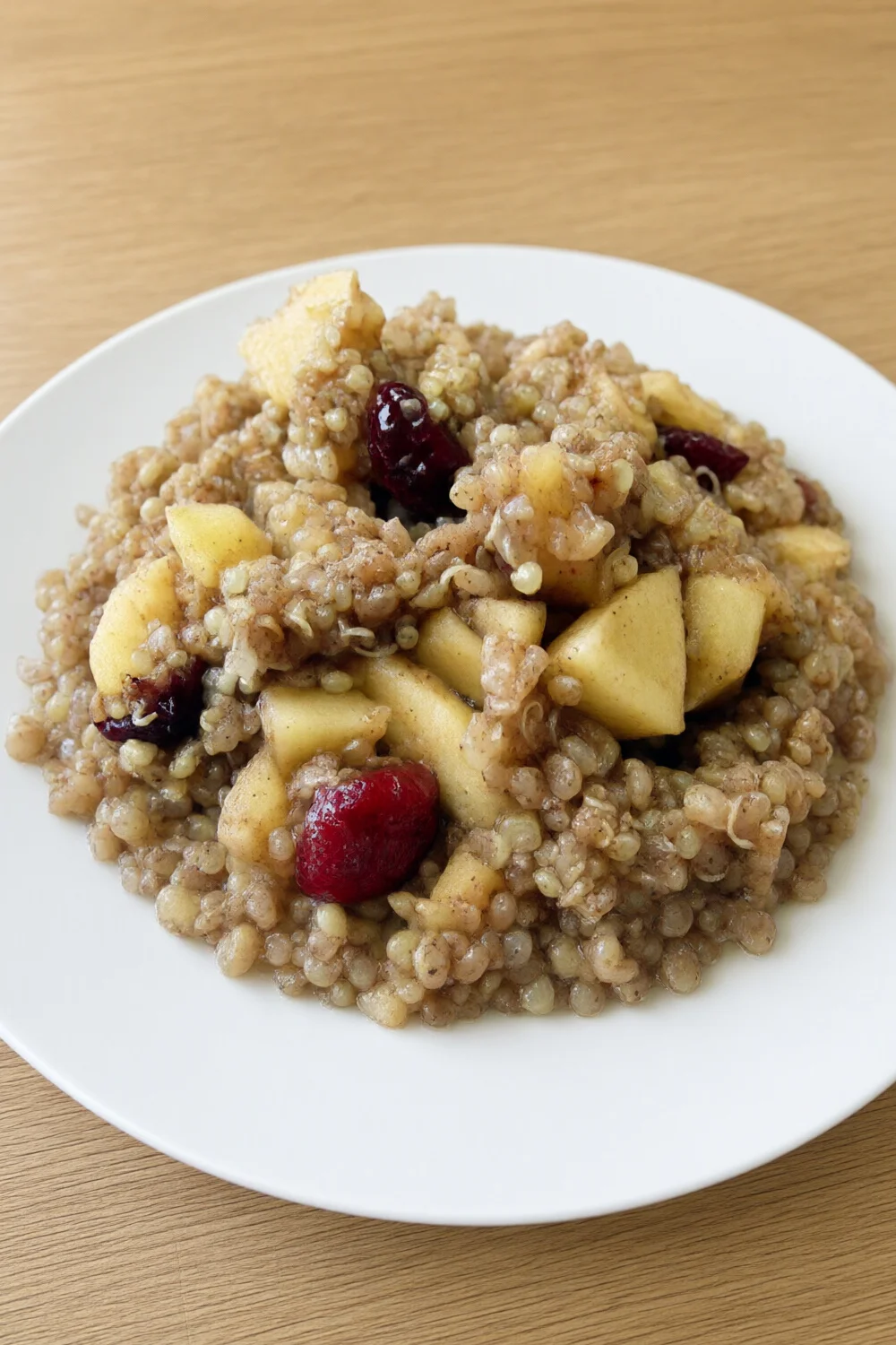 Apple Cinnamon Quinoa " Cereal" — One Dish Meal recipe