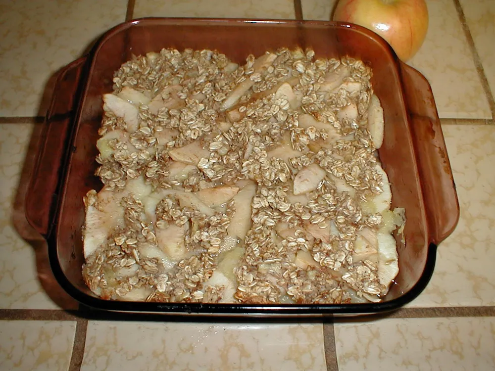 Apple Pineapple Crisp No Sugar No Flour
