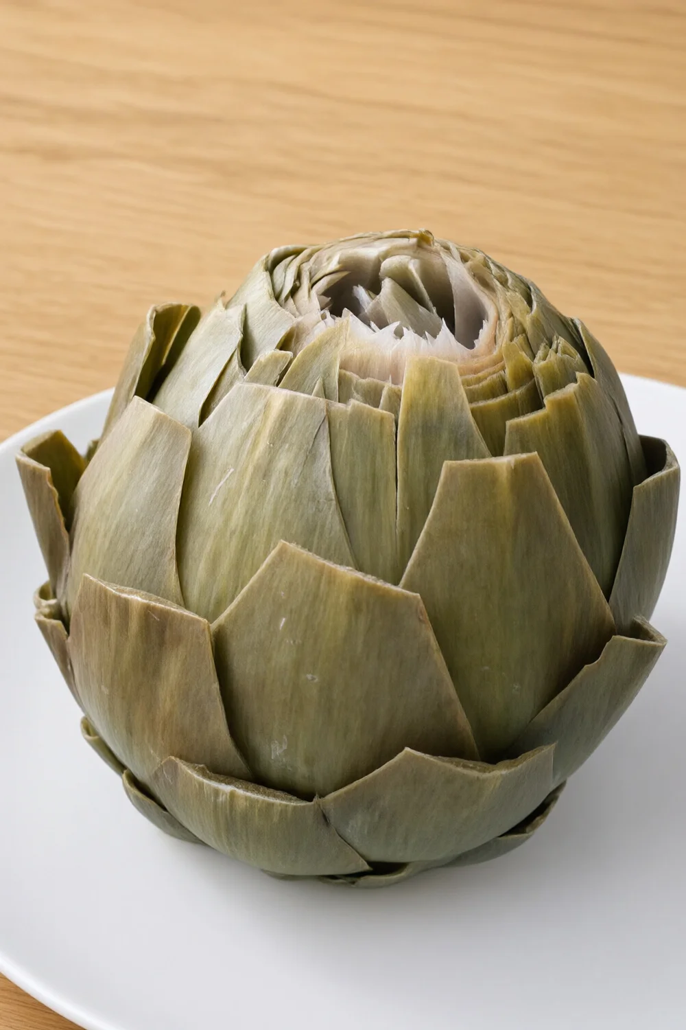 Artichokes Steamed in the Microwave — a vegan Vegetable recipe