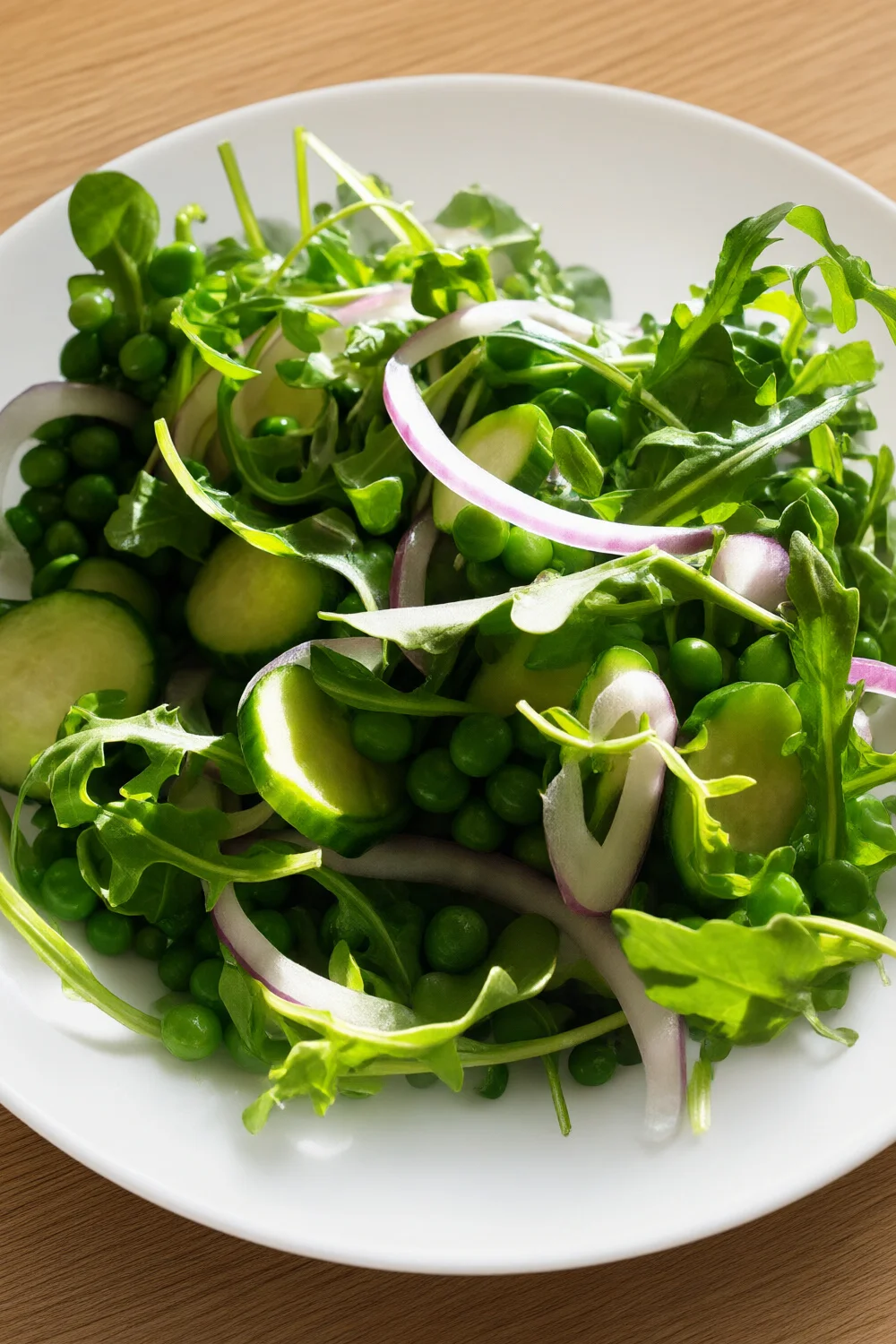 Arugula and Pea Salad — European recipe