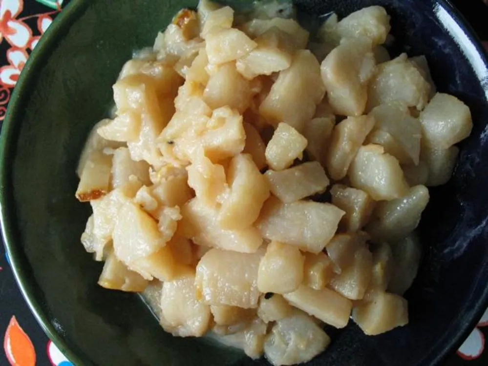 Asian Apple Pear Compote