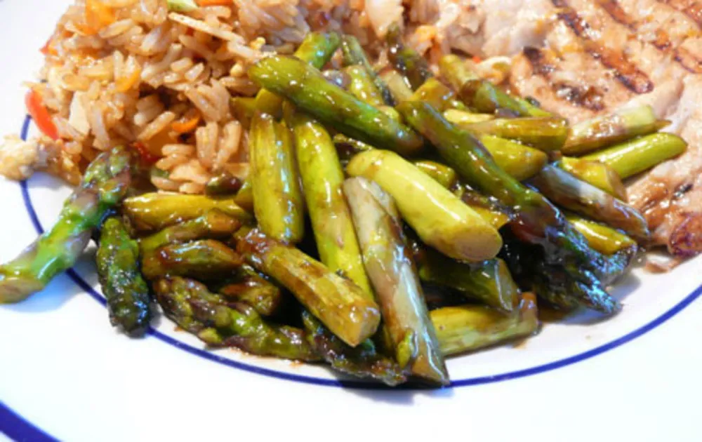 Asian Inspired Asparagus
