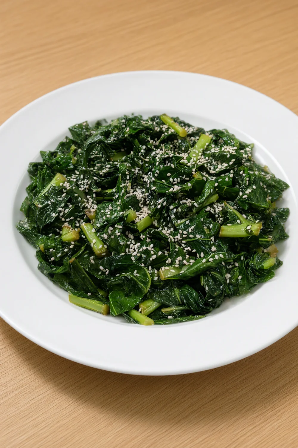 Asian Kohlrabi Leaves — Greens recipe