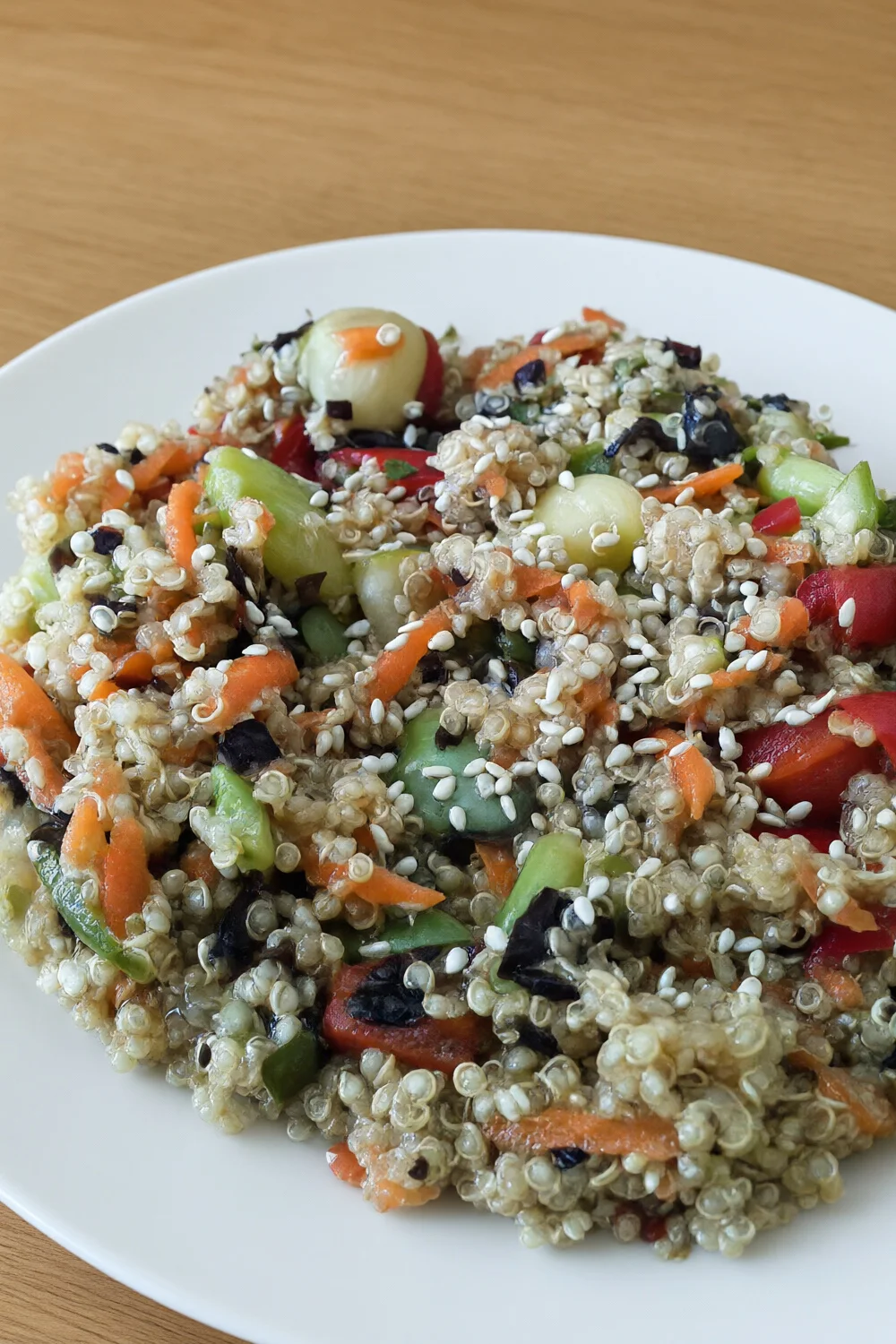 Asian Quinoa Salad — Salad Dressings recipe