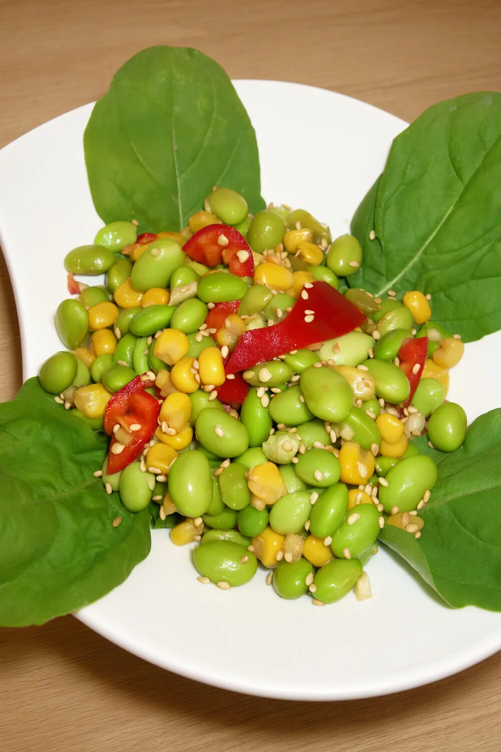 Asian-Style Edamame and Corn — Asian recipe