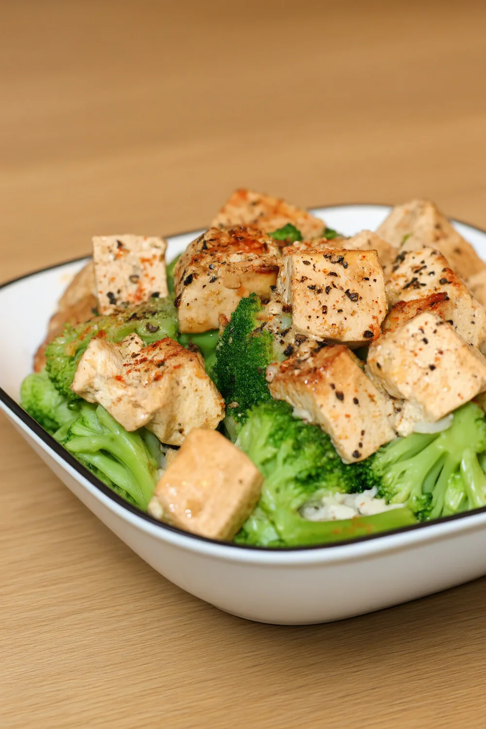Asian Style Savory Baked Tofu — Lunch/Snacks recipe