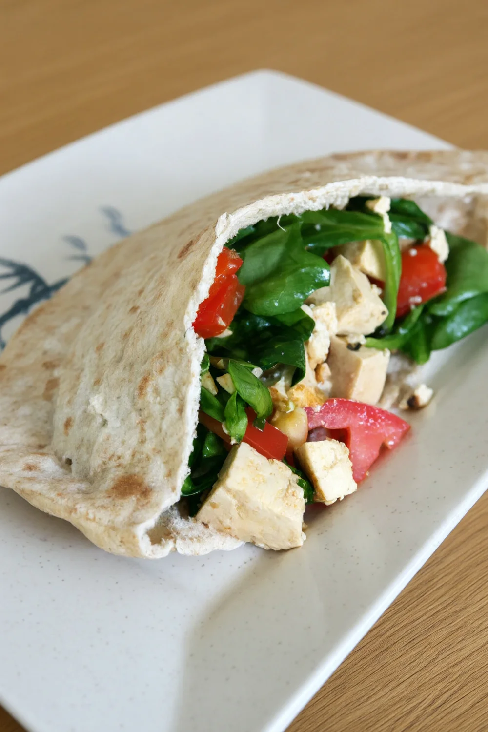 Asian Tofu Pitas — a vegan Lunch/Snacks recipe