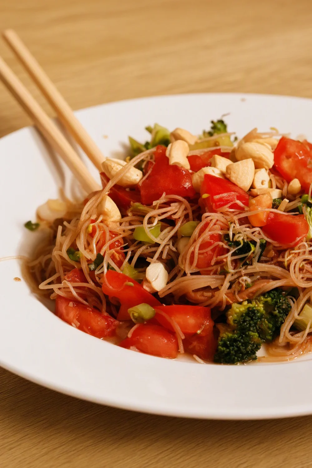 Asian Vegetable Pasta Salad — Vegetable recipe