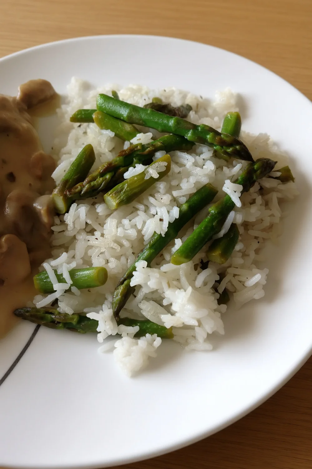 Asparagus Pilaf Rice — Lemon recipe