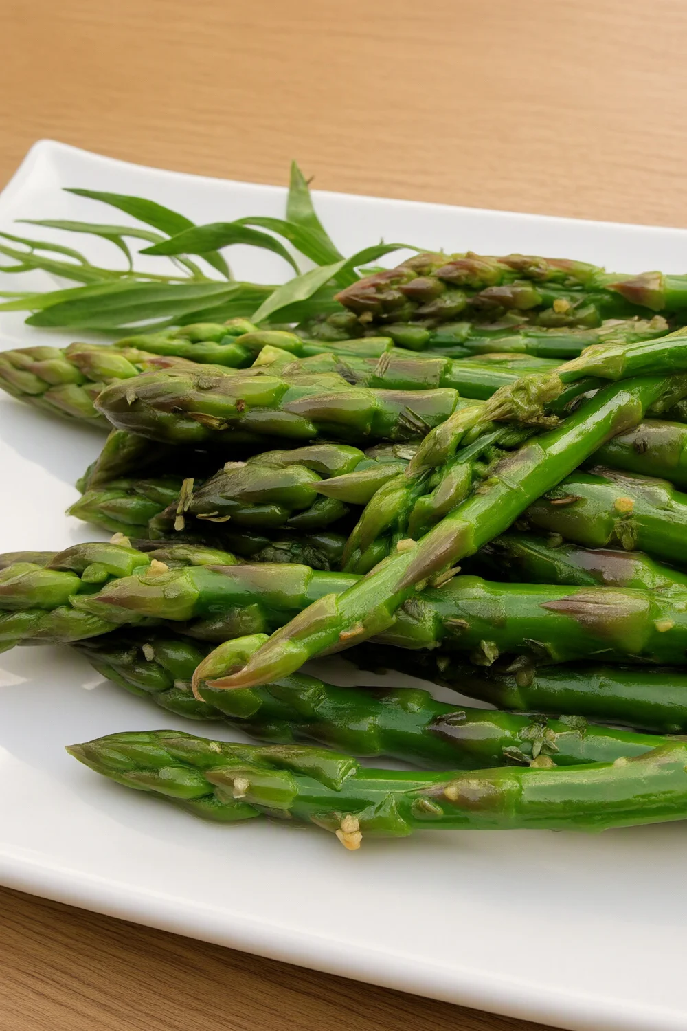 Asparagus With Lemon and Tarragon — a vegan Vegetable recipe