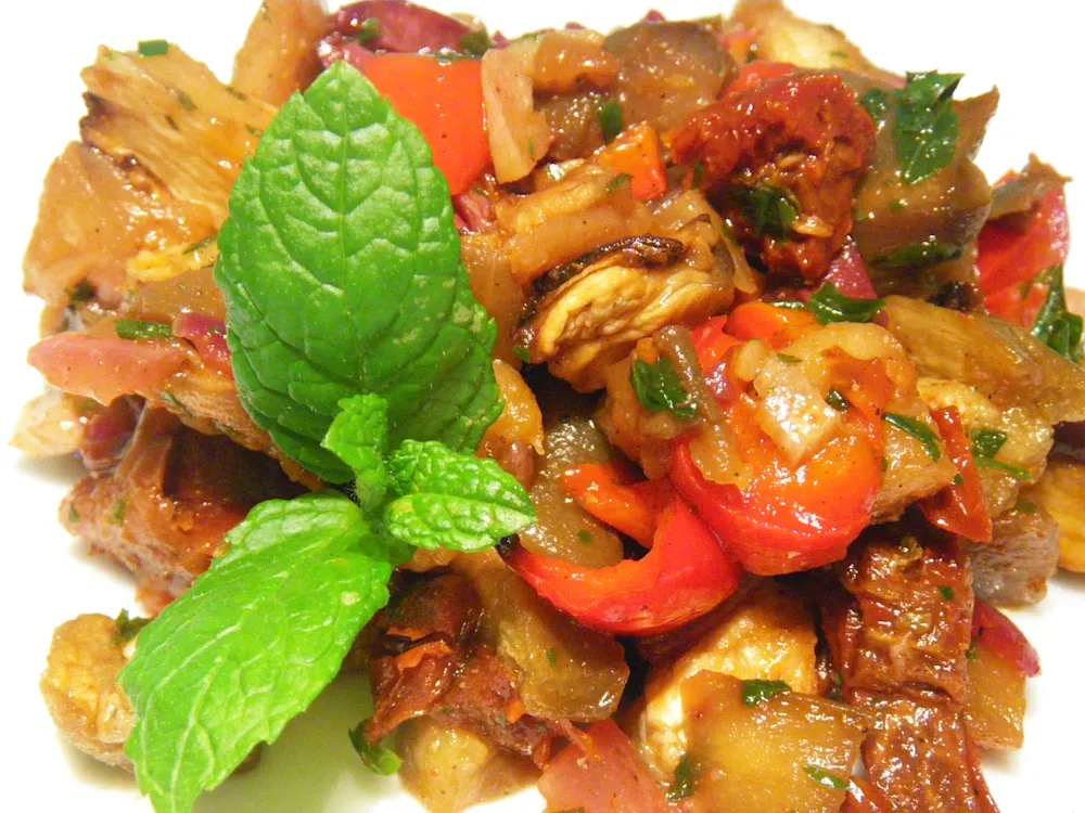 Aubergine Salad