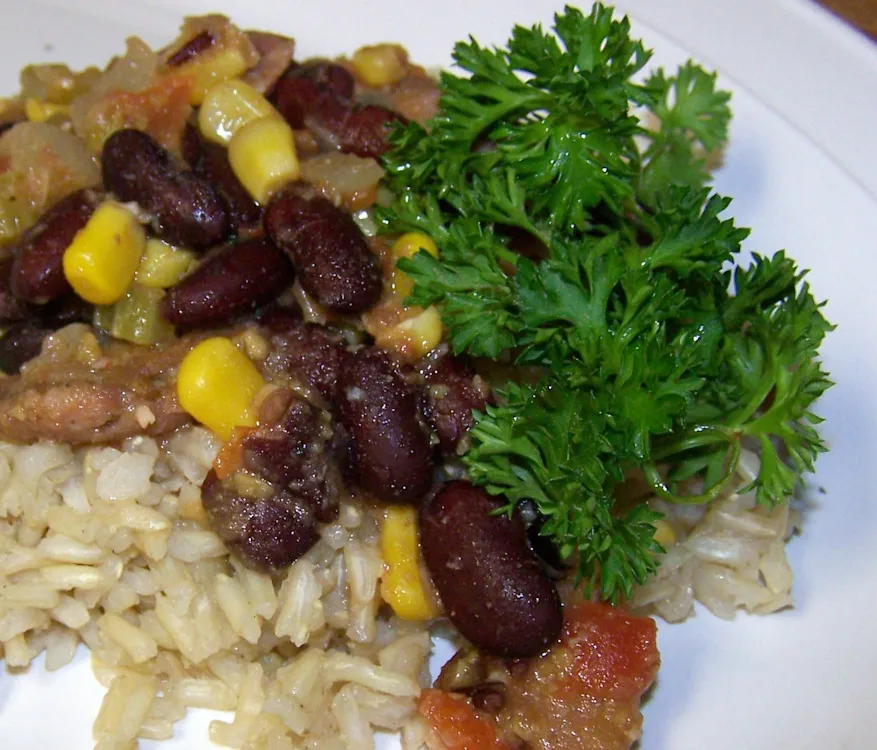 Aunt Nancy's Cajun Rice and Beans