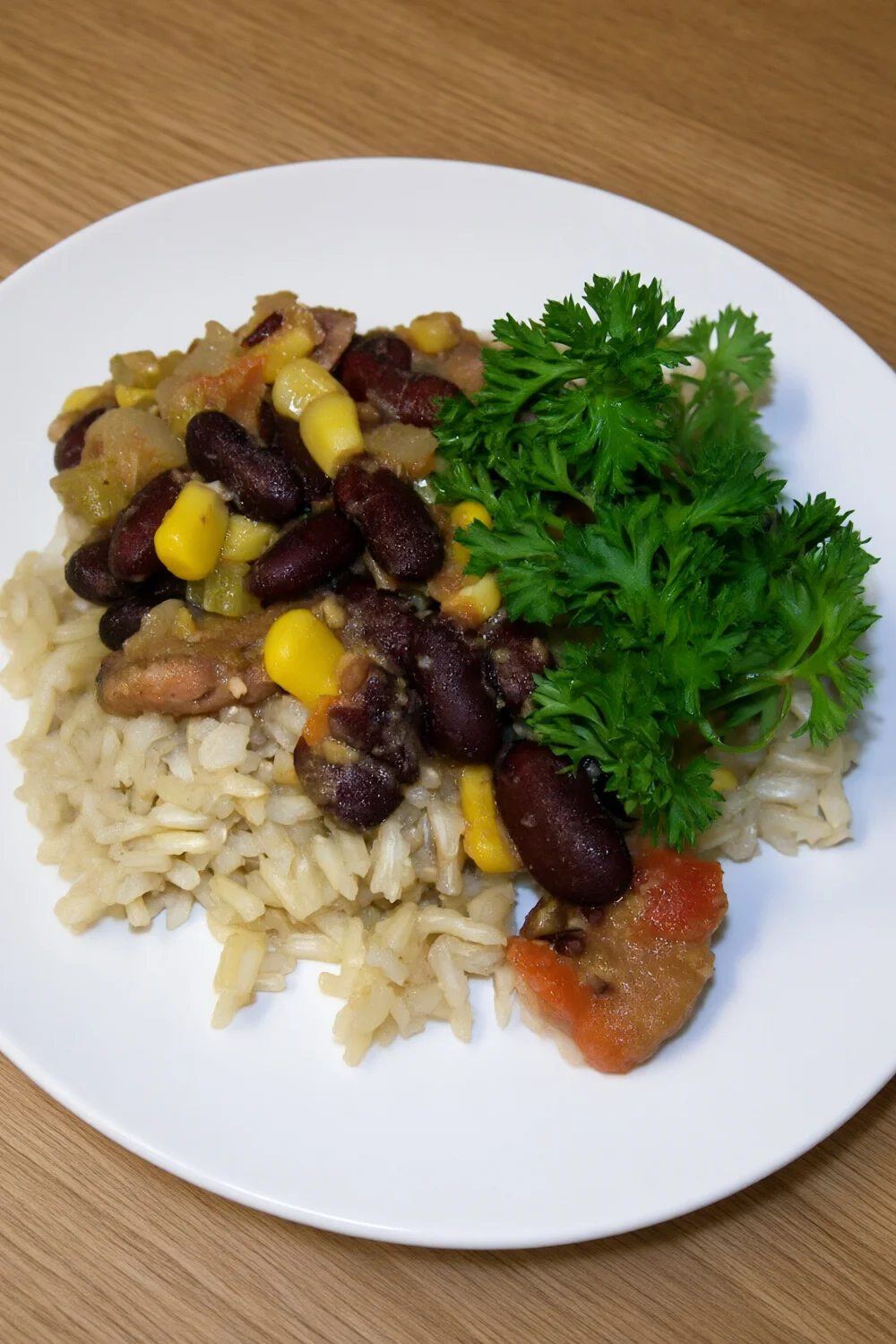 Aunt Nancy's Cajun Rice and Beans — a vegan One Dish Meal recipe
