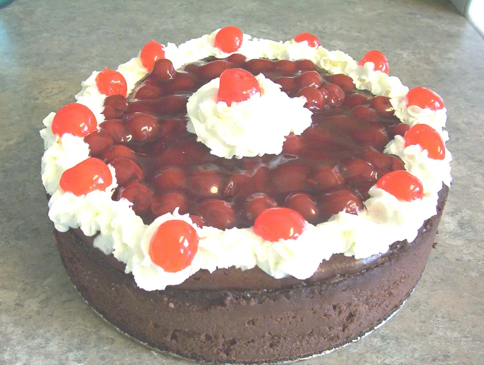 The Ultimate Black Forest Cheesecake — Desserts recipe