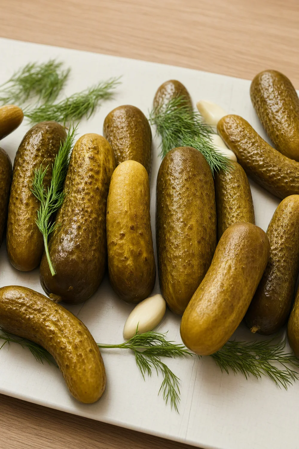 Blue Ribbon Dill Pickles — a vegan Vegetable recipe