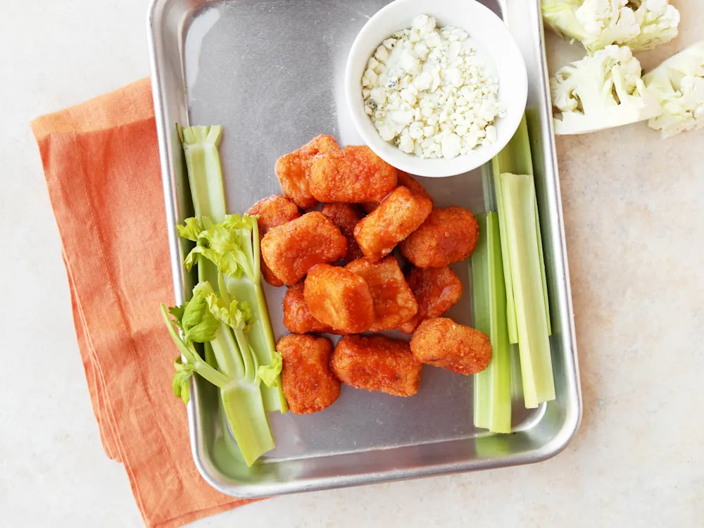 Buffalo Cauliflower Tots — Appetizers & Snacks recipe