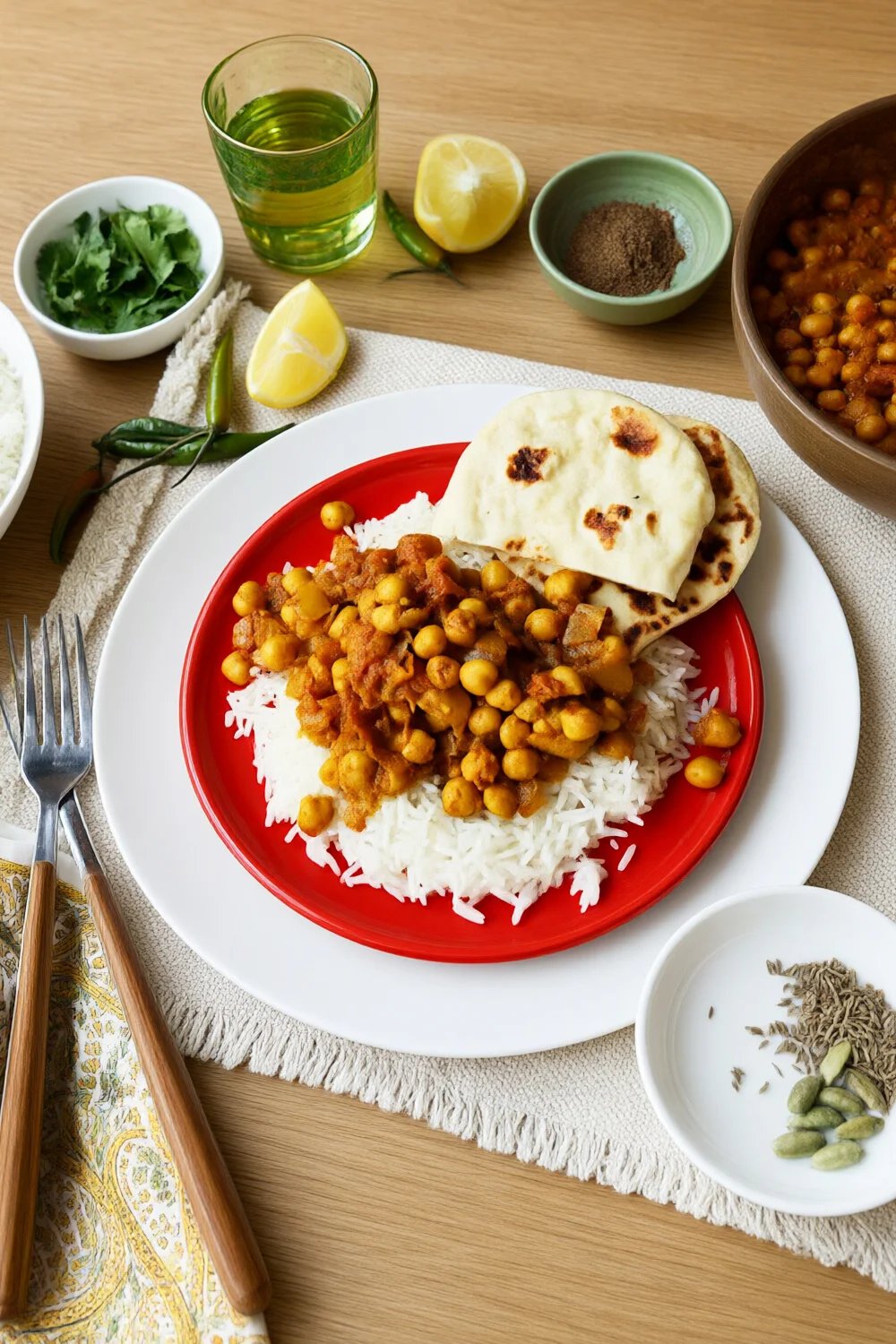 Channa Masala — a vegan One Dish Meal recipe