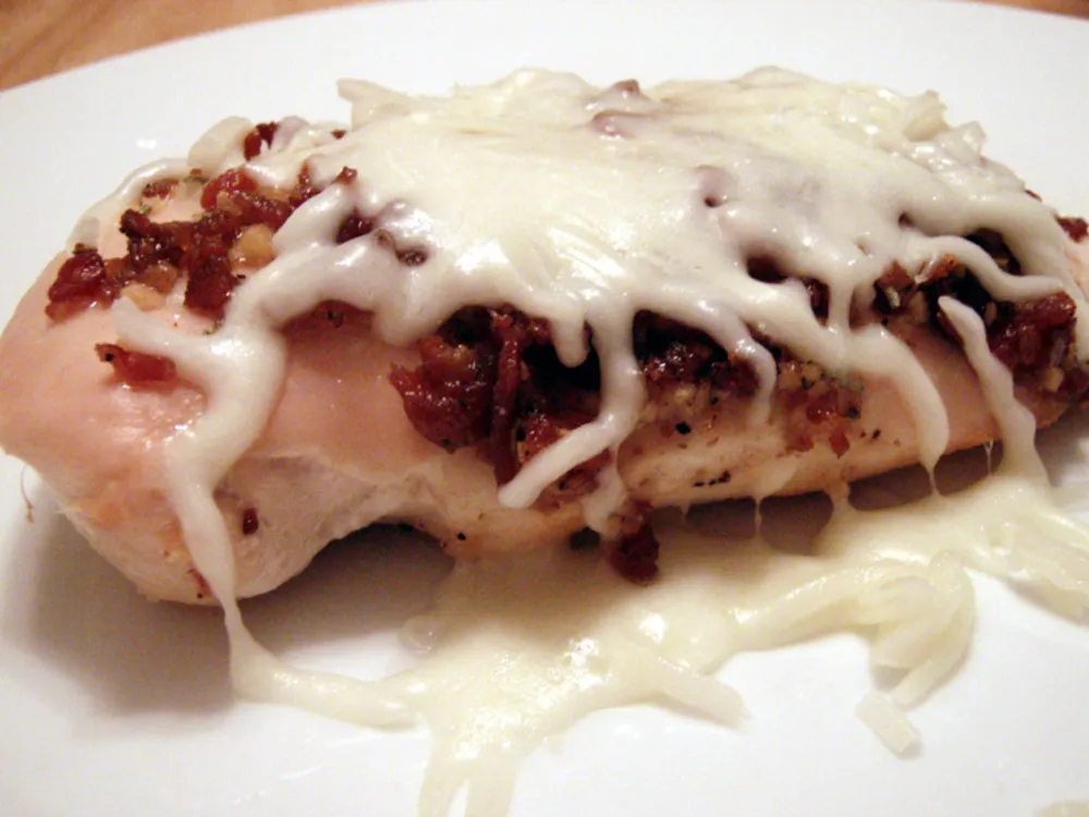 Cheesy Bacon and Garlic Chicken — Dinner & Mains recipe