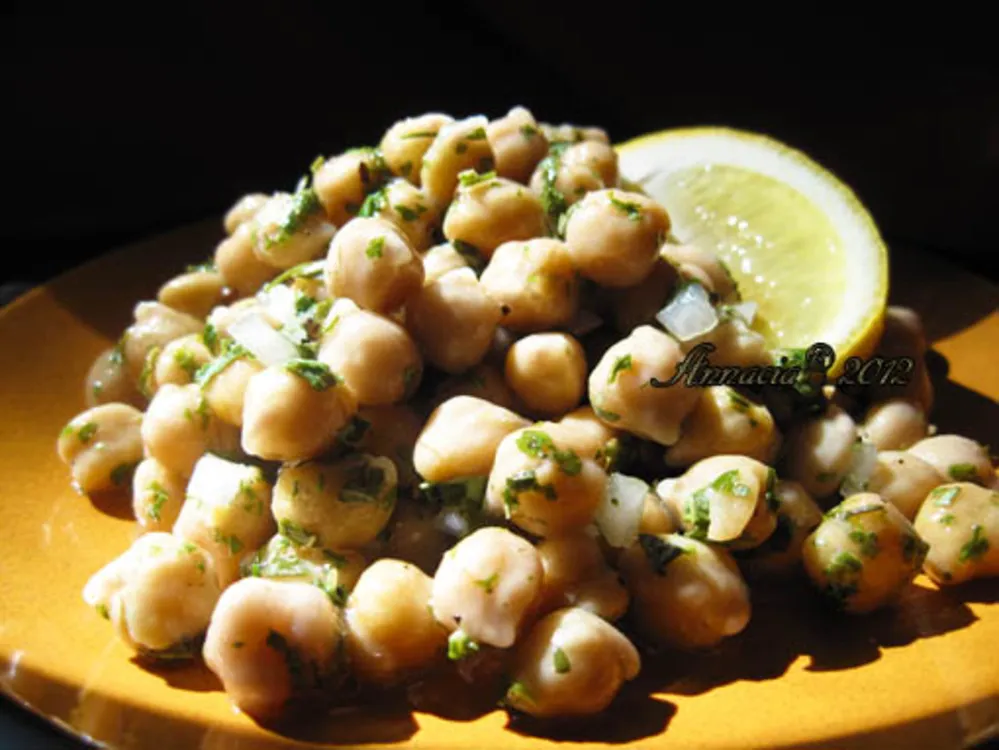 Chickpea Salad With Lemon, Parmesan, and Fresh Herbs — Salads recipe