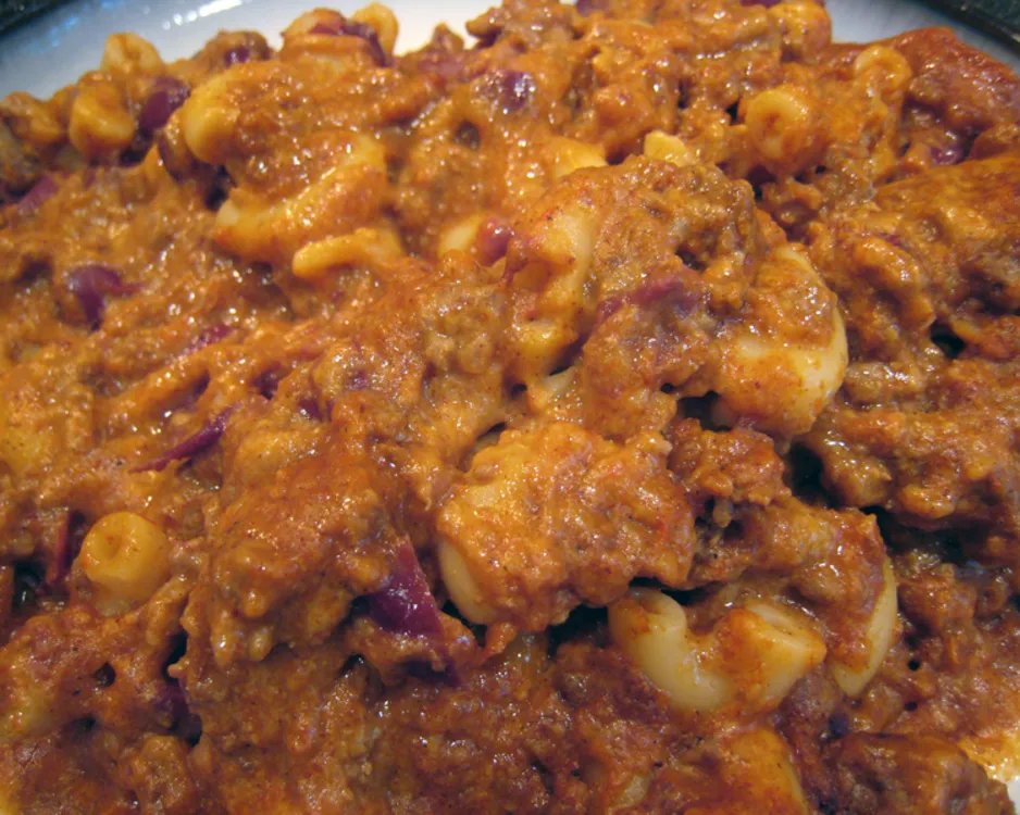 Chili Mac N Cheese — Soups & Stews recipe