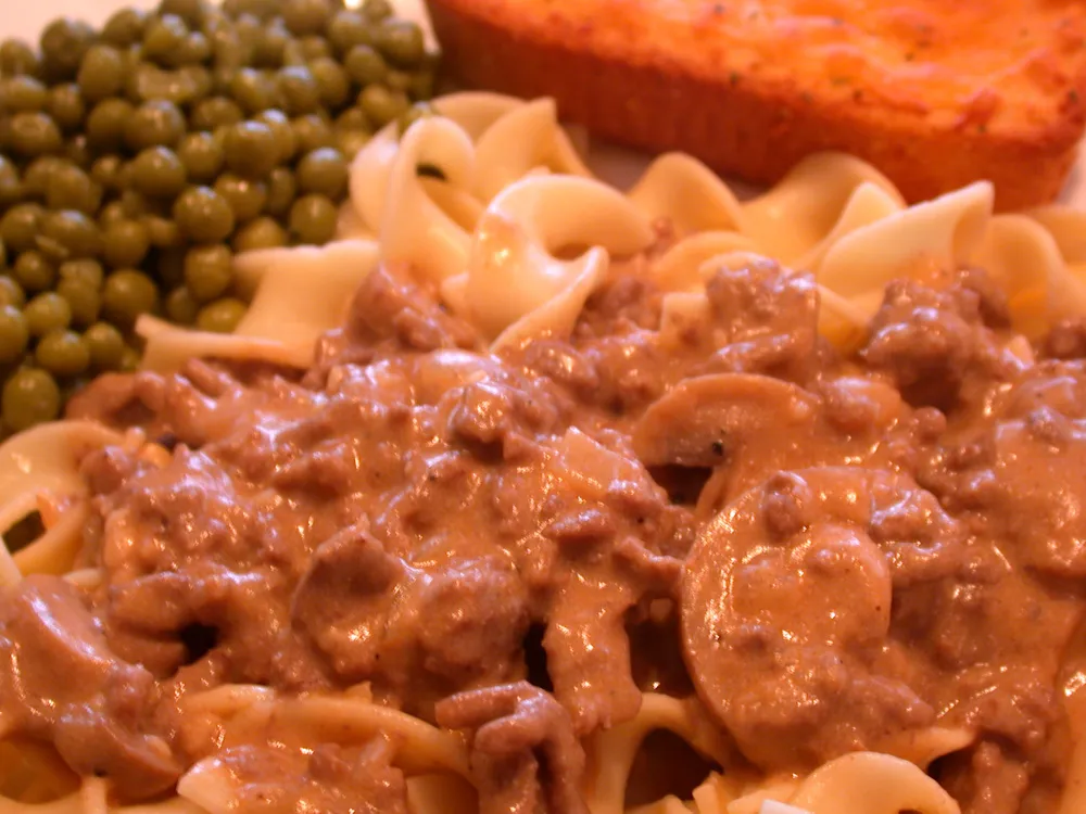 Quick and Easy Ground Beef Stroganoff — Dinner & Mains recipe